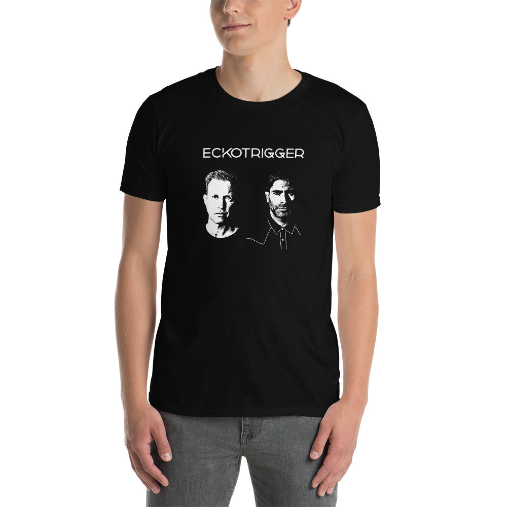Eckotrigger, official band photo and logo, Short-Sleeve Unisex T-Shirt