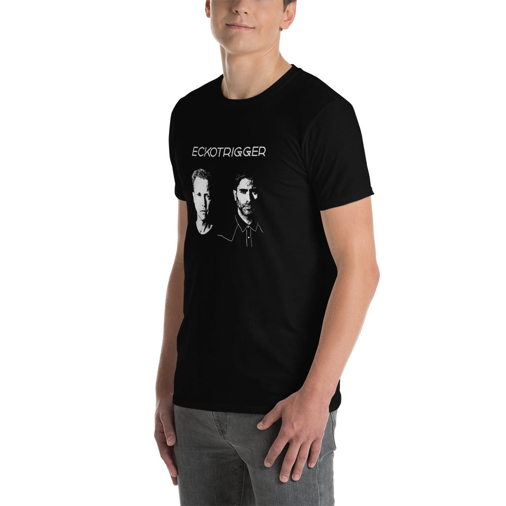 Eckotrigger, official band photo and logo, Short-Sleeve Unisex T-Shirt