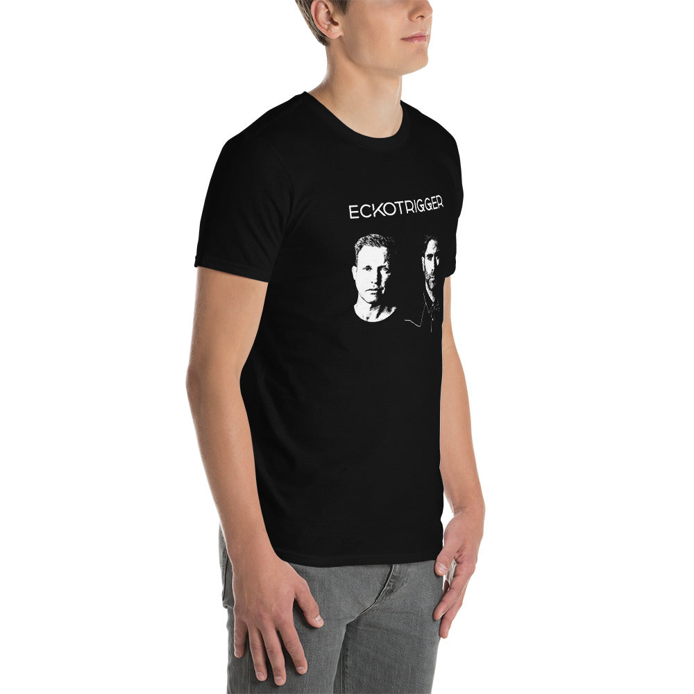 Eckotrigger, official band photo and logo, Short-Sleeve Unisex T-Shirt