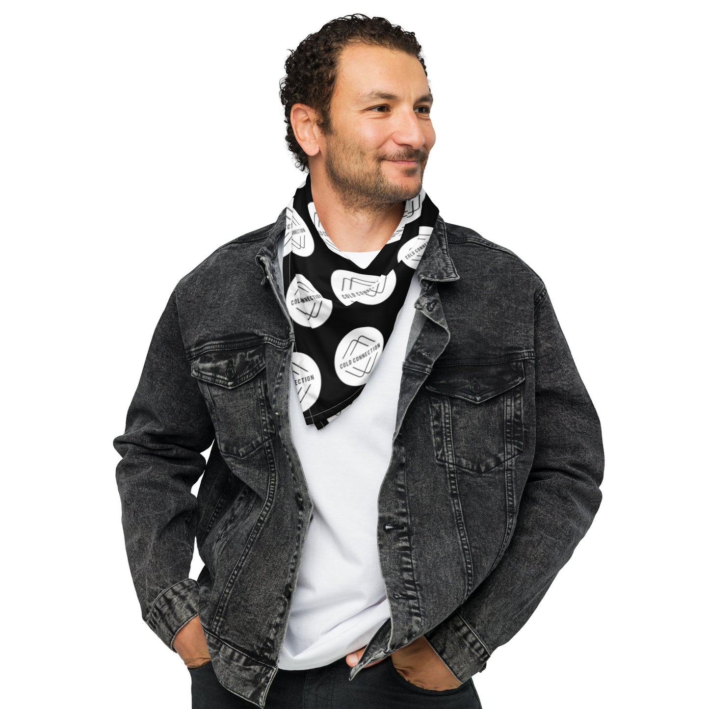Cold Connection, official logo, All-over print bandana