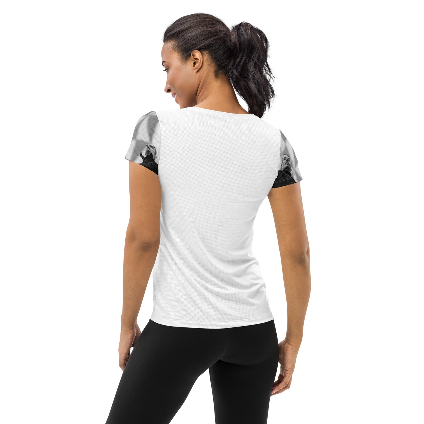Cold Connection, official logo and band photo, All-Over Print Women's Athletic T-shirt