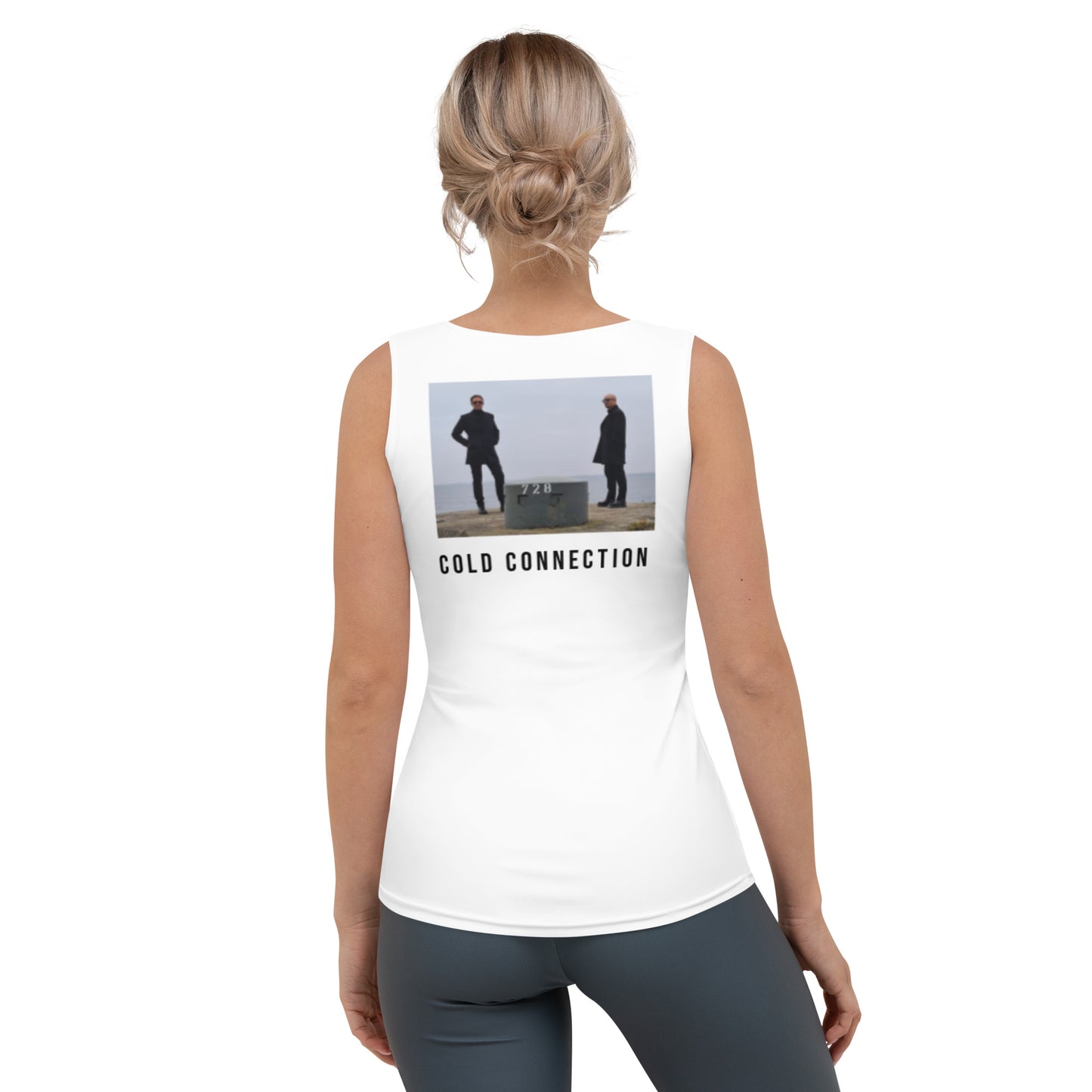 Cold Connection, official logo and photo, Sublimation Cut & Sew Tank Top