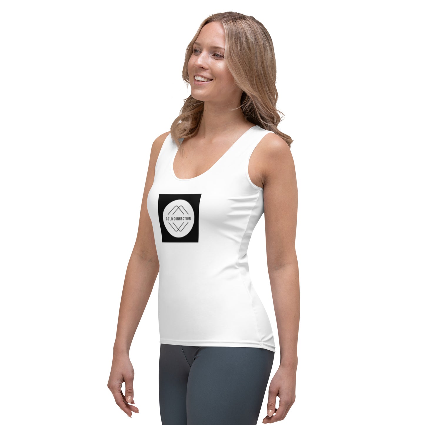 Cold Connection, official logo and photo, Sublimation Cut & Sew Tank Top
