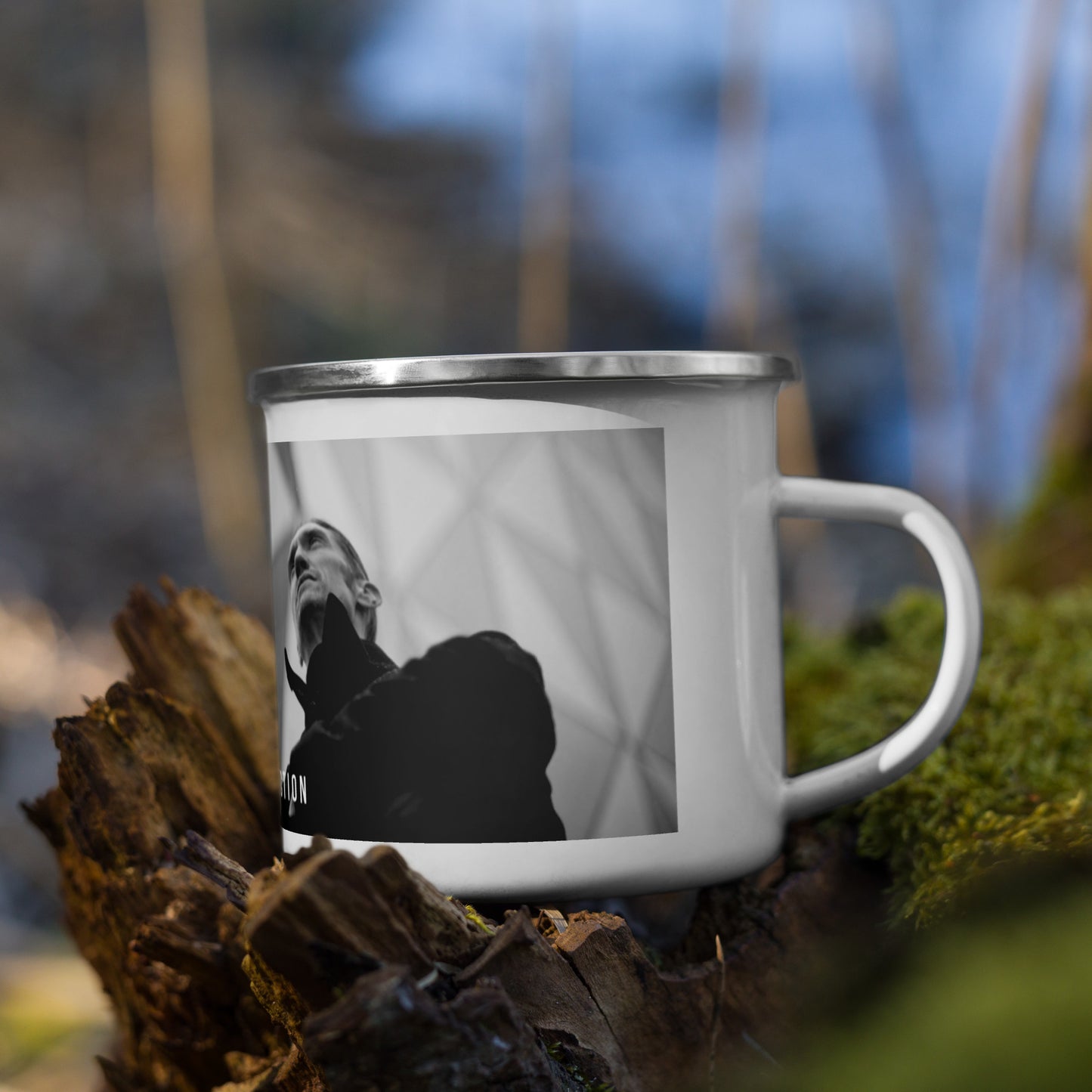 Cold Connection, official band photo, Enamel Mug