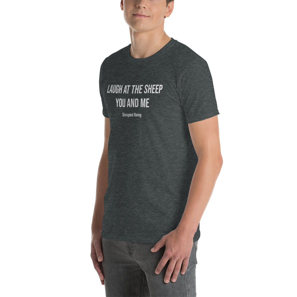 Disrupted Being, official song lyric and logo, Short-Sleeve Unisex T-Shirt