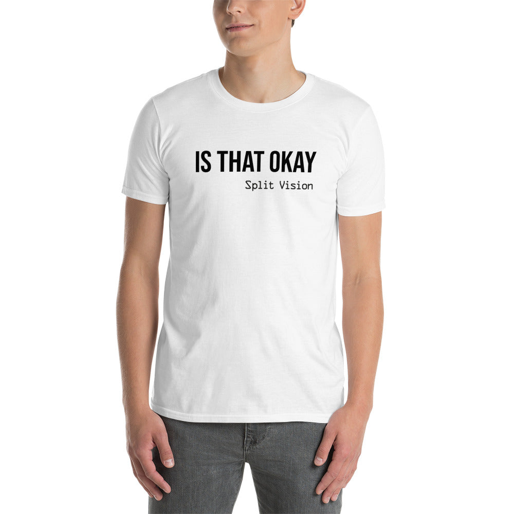 Split Vision, official logo and song quote, Short-Sleeve Unisex T-Shirt