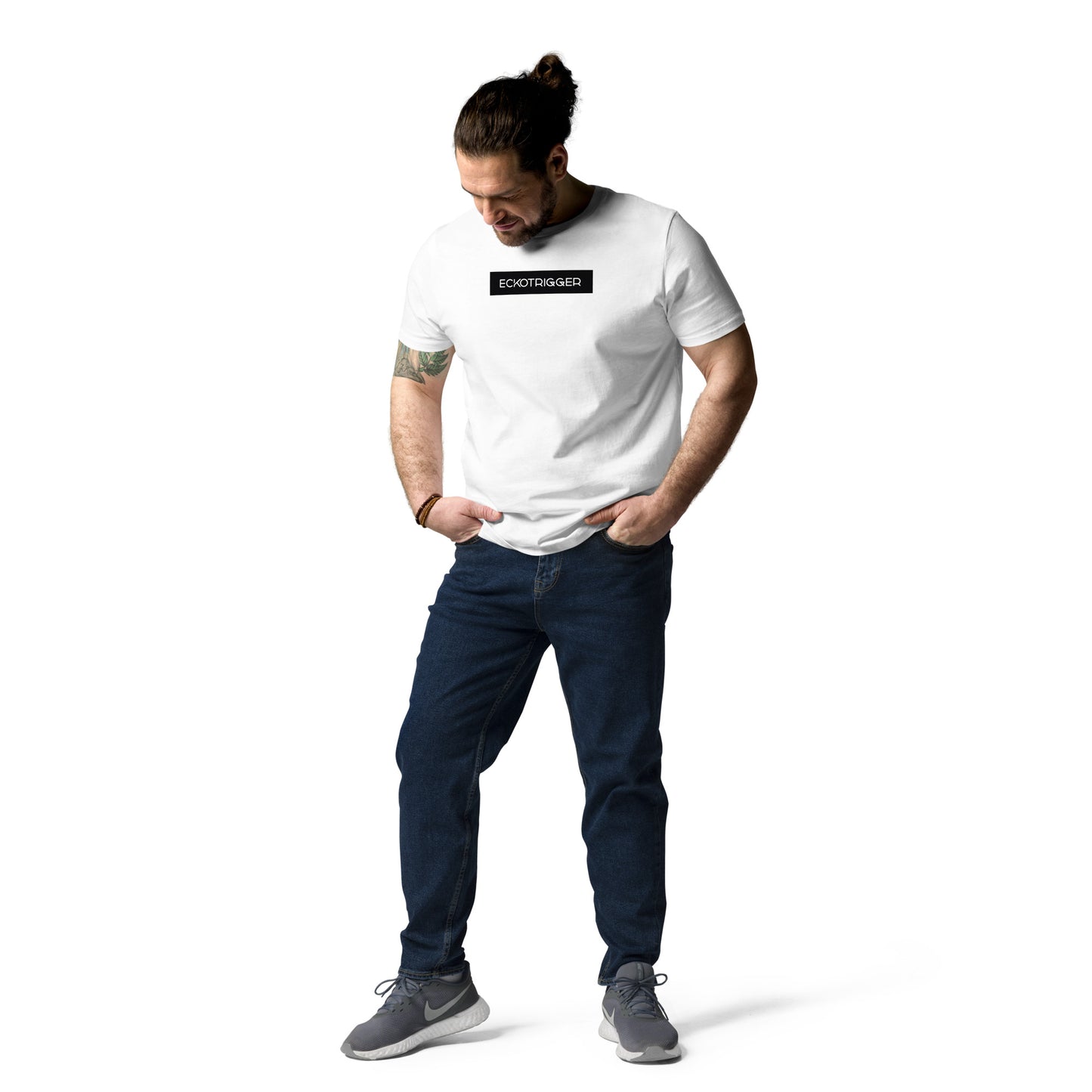 Eckotrigger, official logo, Unisex organic cotton t-shirt