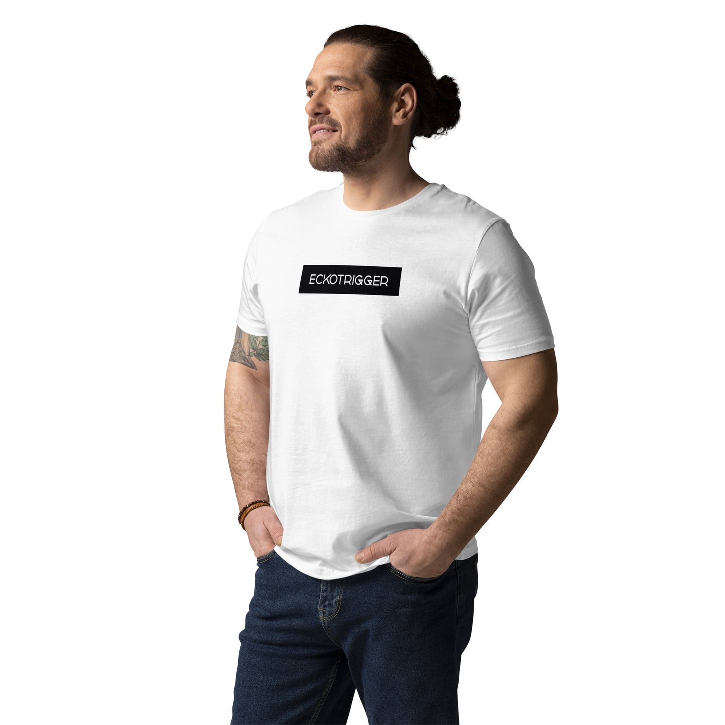 Eckotrigger, official logo, Unisex organic cotton t-shirt