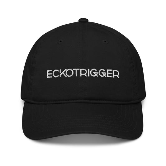 Eckotrigger, official logo (embroidery), Organic dad hat