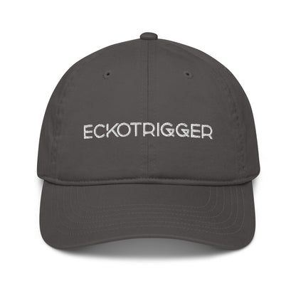 Eckotrigger, official logo (embroidery), Organic dad hat