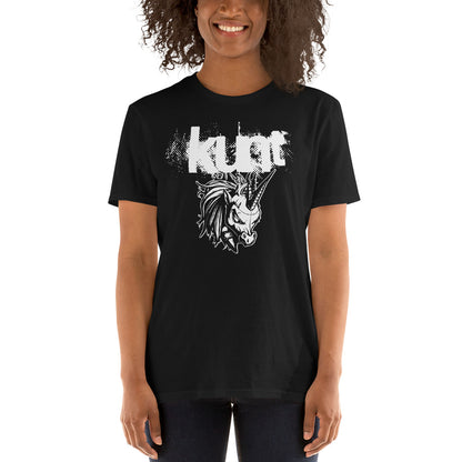 KUNT, official logo and Unicorn, Short-Sleeve Unisex T-Shirt