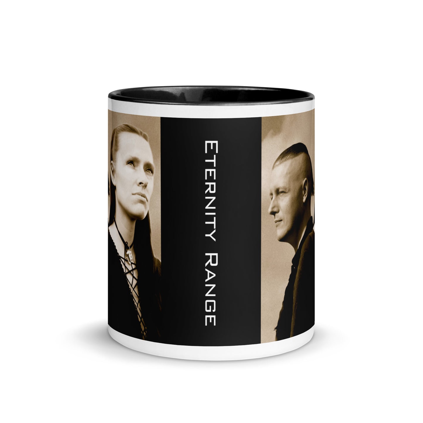 Eternity Range, official logo and photo, Mug with Color Inside