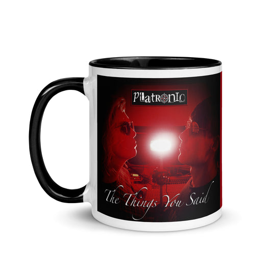 Platronic, official single cover, Mug with Color Inside