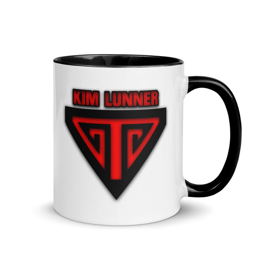 Kim Lunner, official logo, Mug with Color Inside