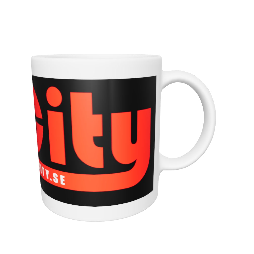 HitCity Öresund, White glossy mug