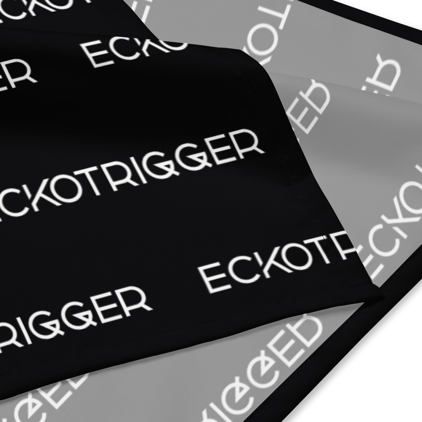 Eckotrigger, official logo, All-over print bandana