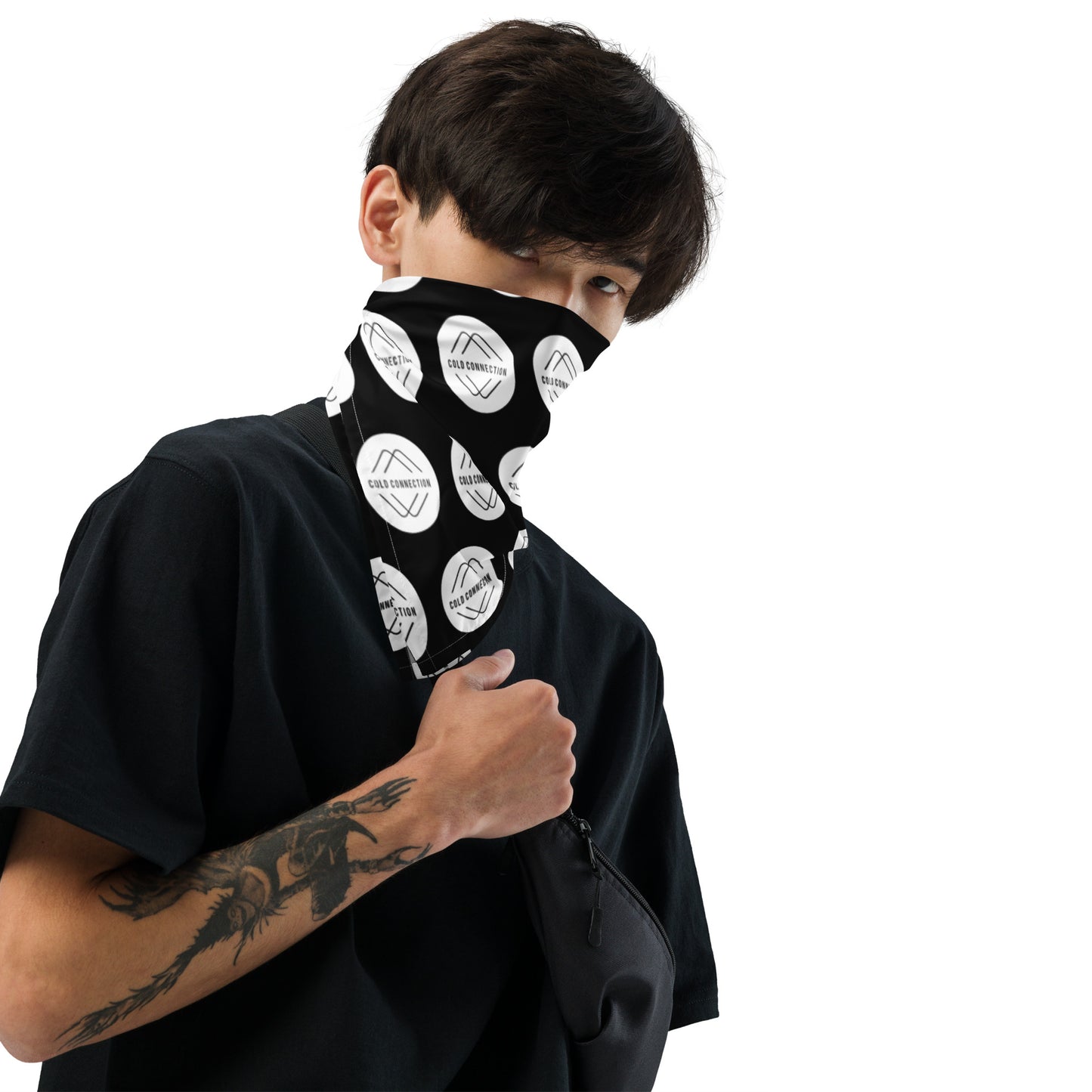 Cold Connection, official logo, All-over print bandana