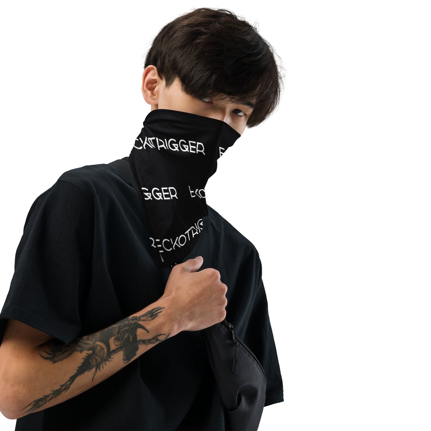 Eckotrigger, official logo, All-over print bandana