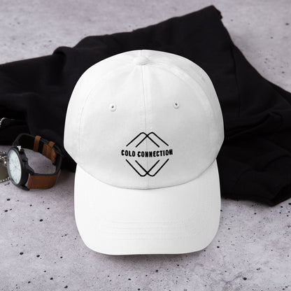 Cold Connection, logo (embroidery), Dad hat