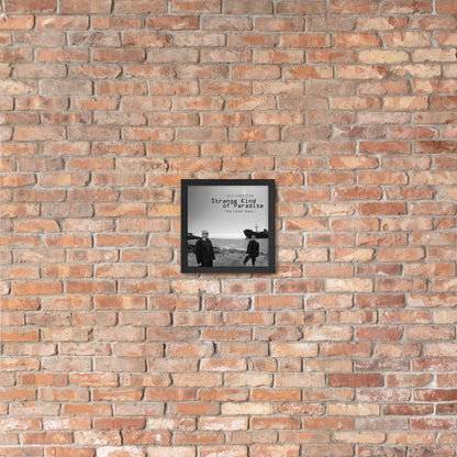 Cold Connection, Strange Kind of Paradise, 12" cover art, Framed poster