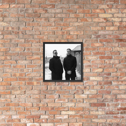 Cold Connection, official band photo, Framed poster