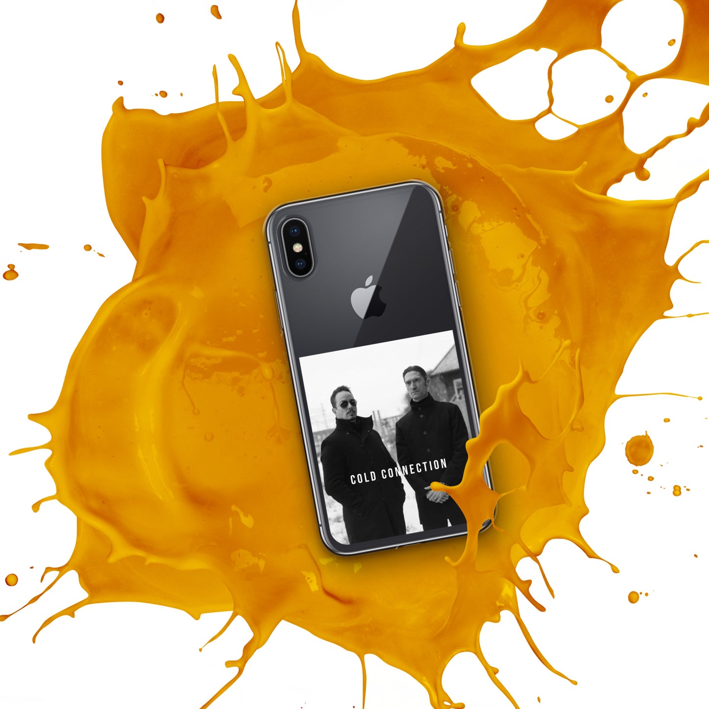 Cold Connection, official band photo, iPhone Case