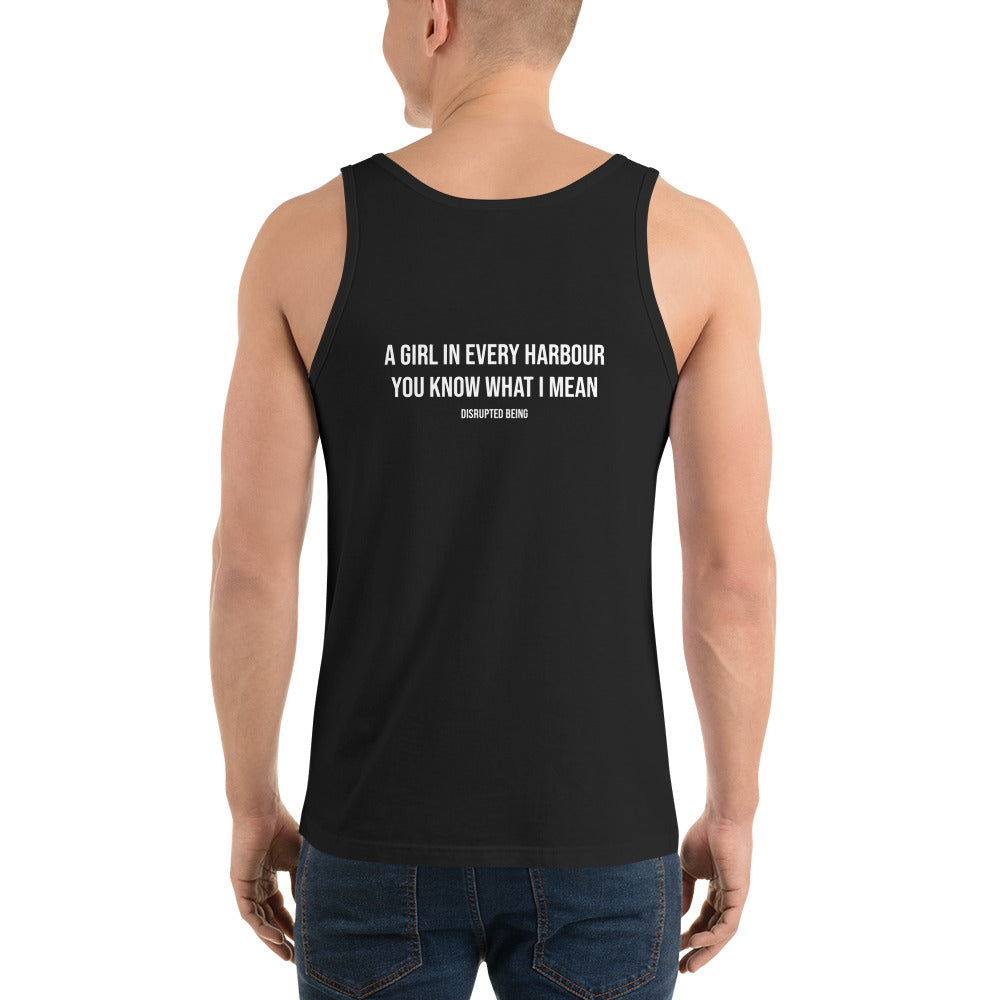 Disrupted Being, Sailor, official cover and lyrics, Unisex Tank Top