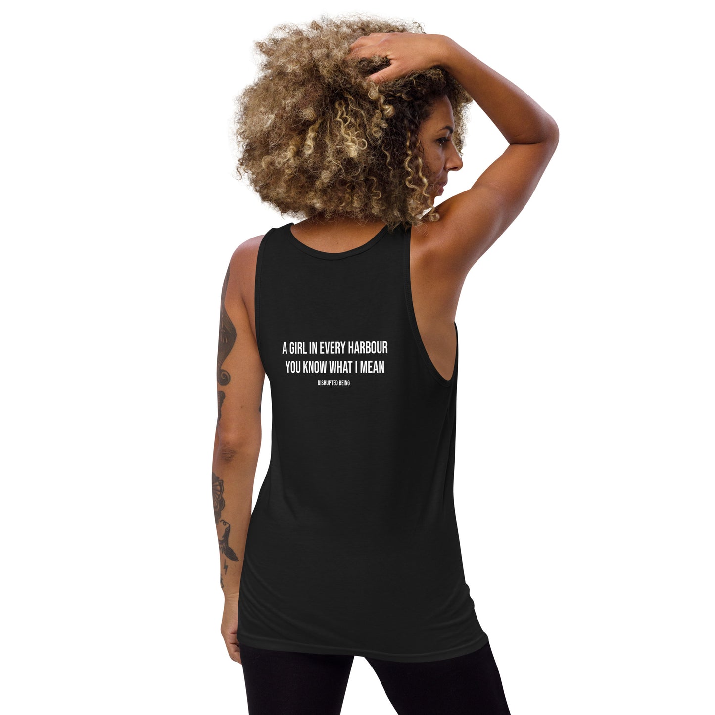 Disrupted Being, Sailor, official cover and lyrics, Unisex Tank Top