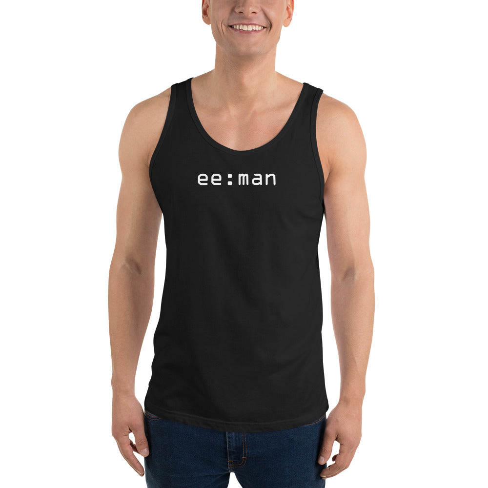 ee:man, official logo, Unisex Tank Top