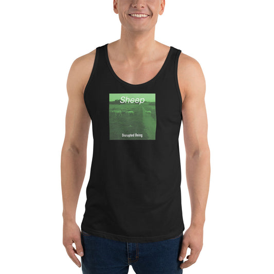 Disrupted Being, Sheep, official cover and lyrics, Unisex Tank Top
