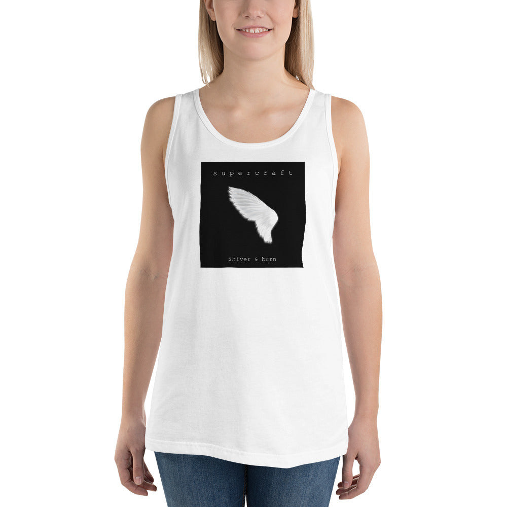 Supercraft, official cover art 'Shiver & Burn', Unisex Tank Top