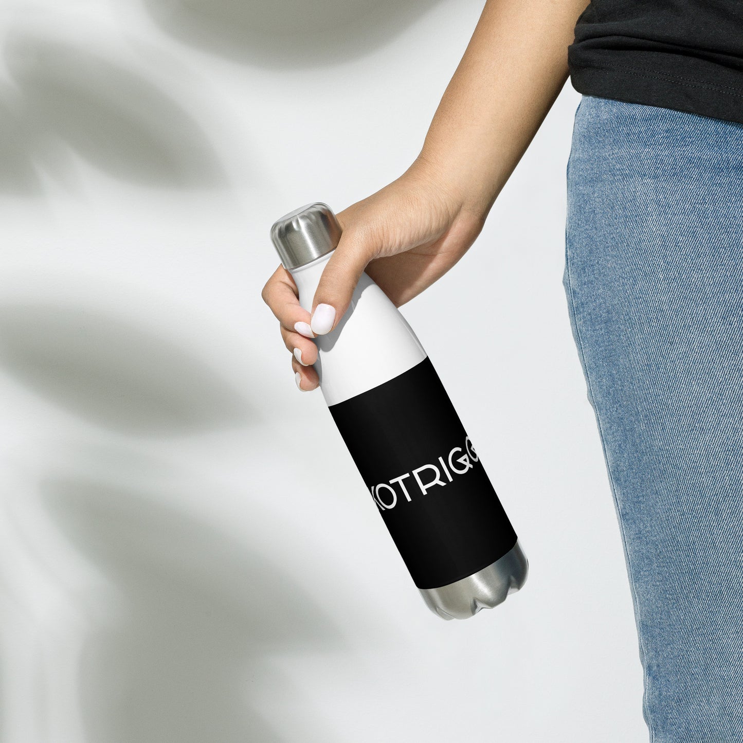 Eckotrigger, official logo, Stainless Steel Water Bottle