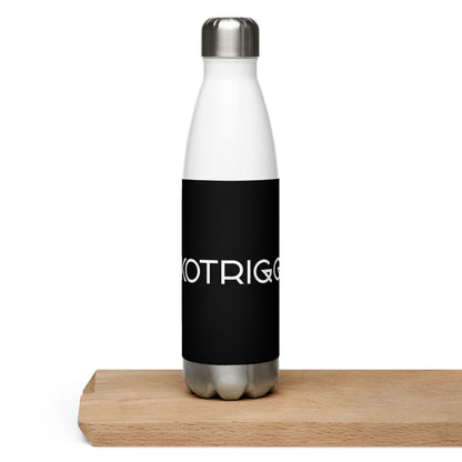 Eckotrigger, official logo, Stainless Steel Water Bottle