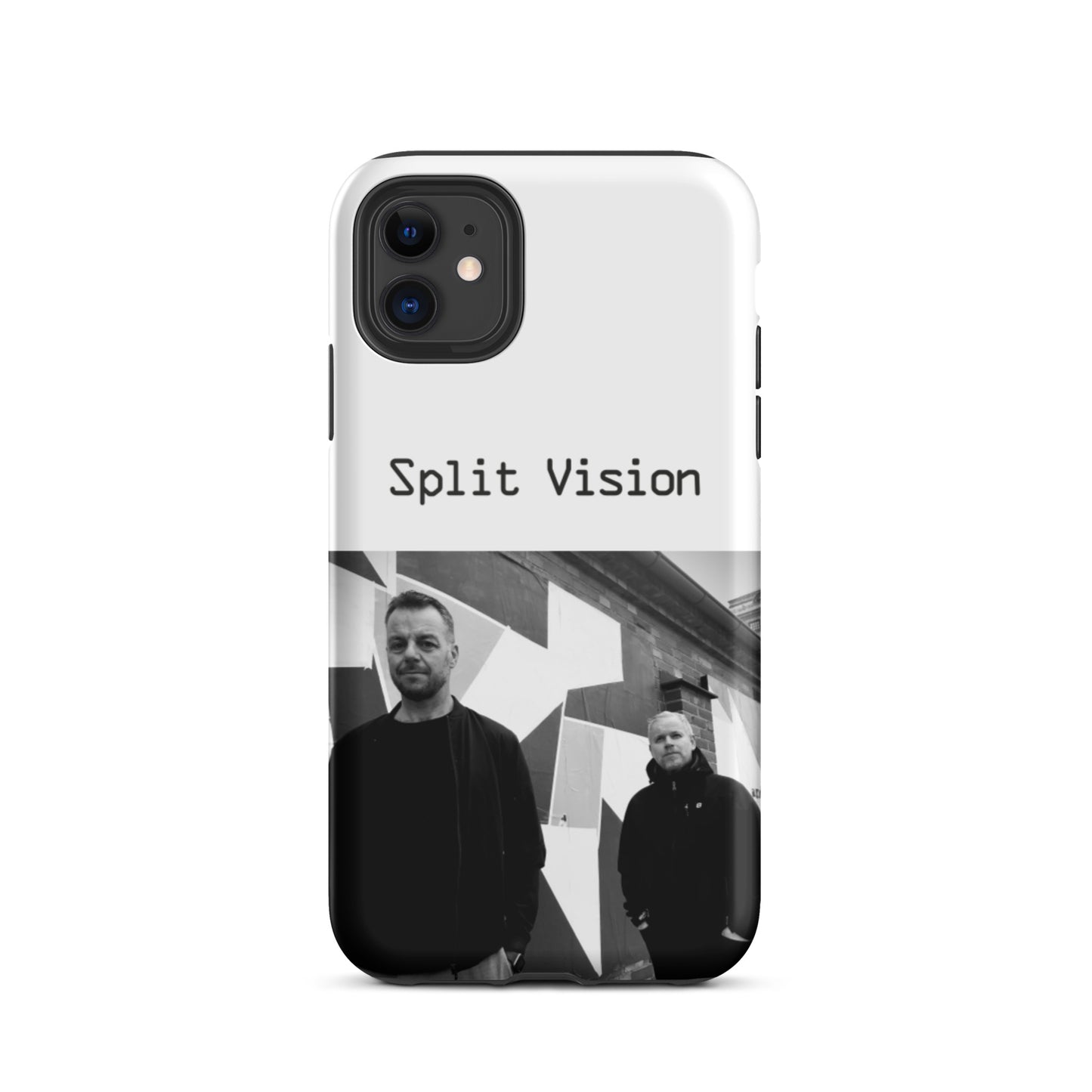 Split Vision, official band photo and logo, Tough iPhone case