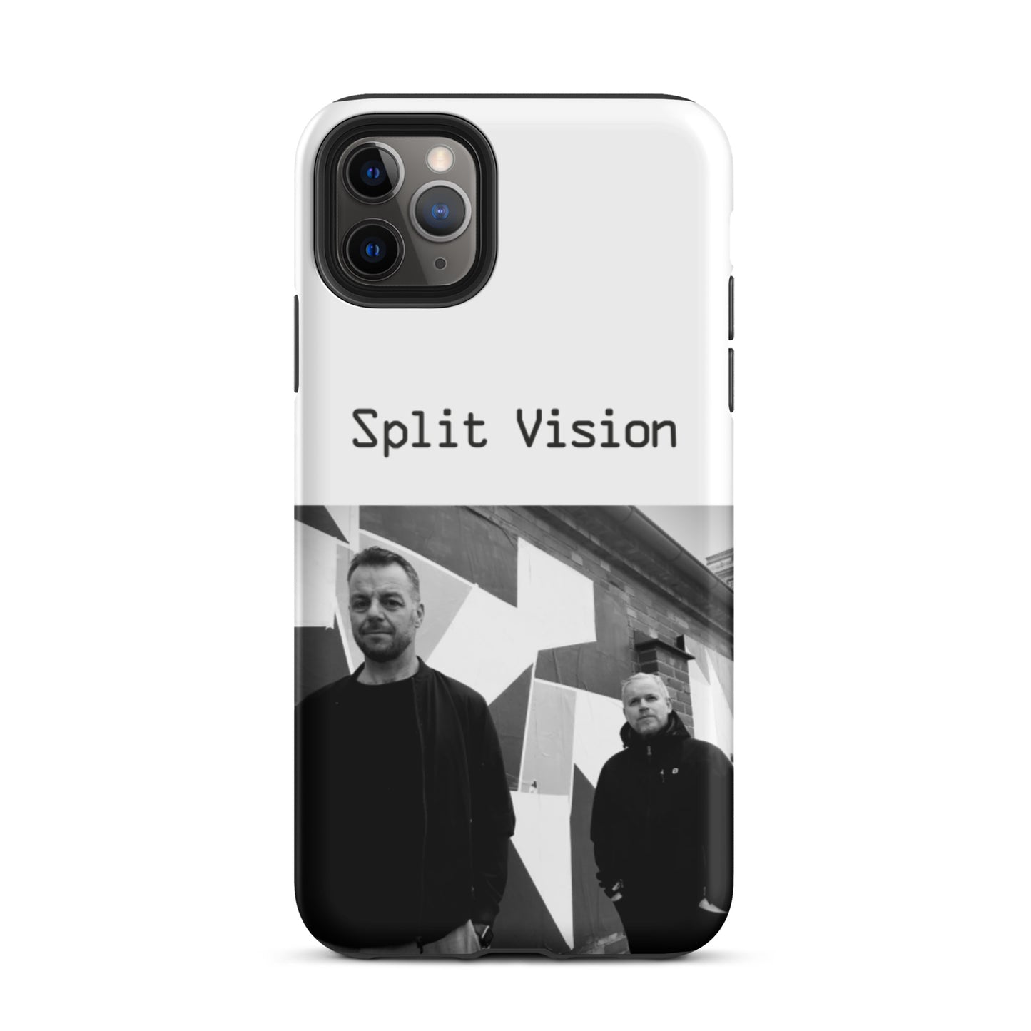 Split Vision, official band photo and logo, Tough iPhone case