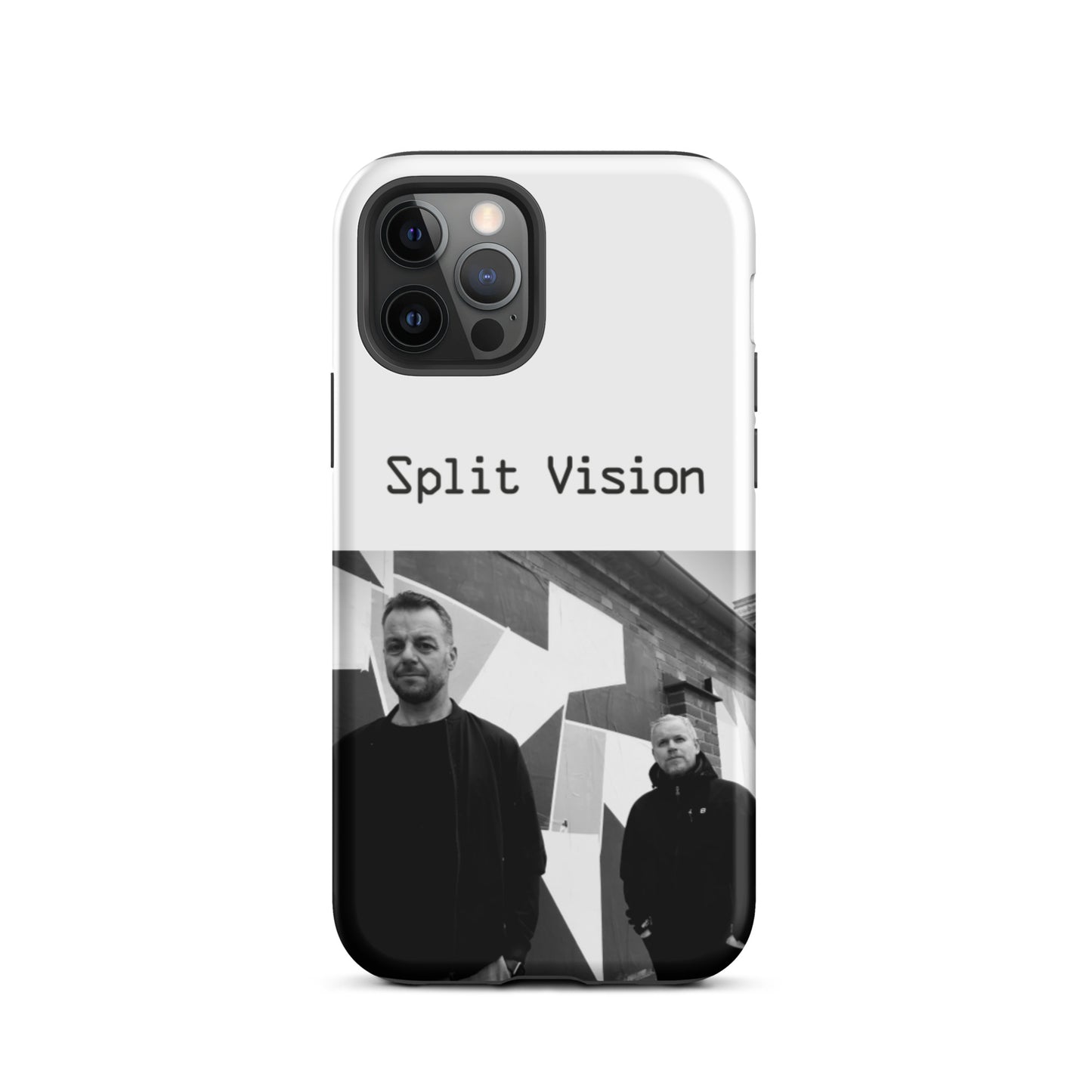 Split Vision, official band photo and logo, Tough iPhone case