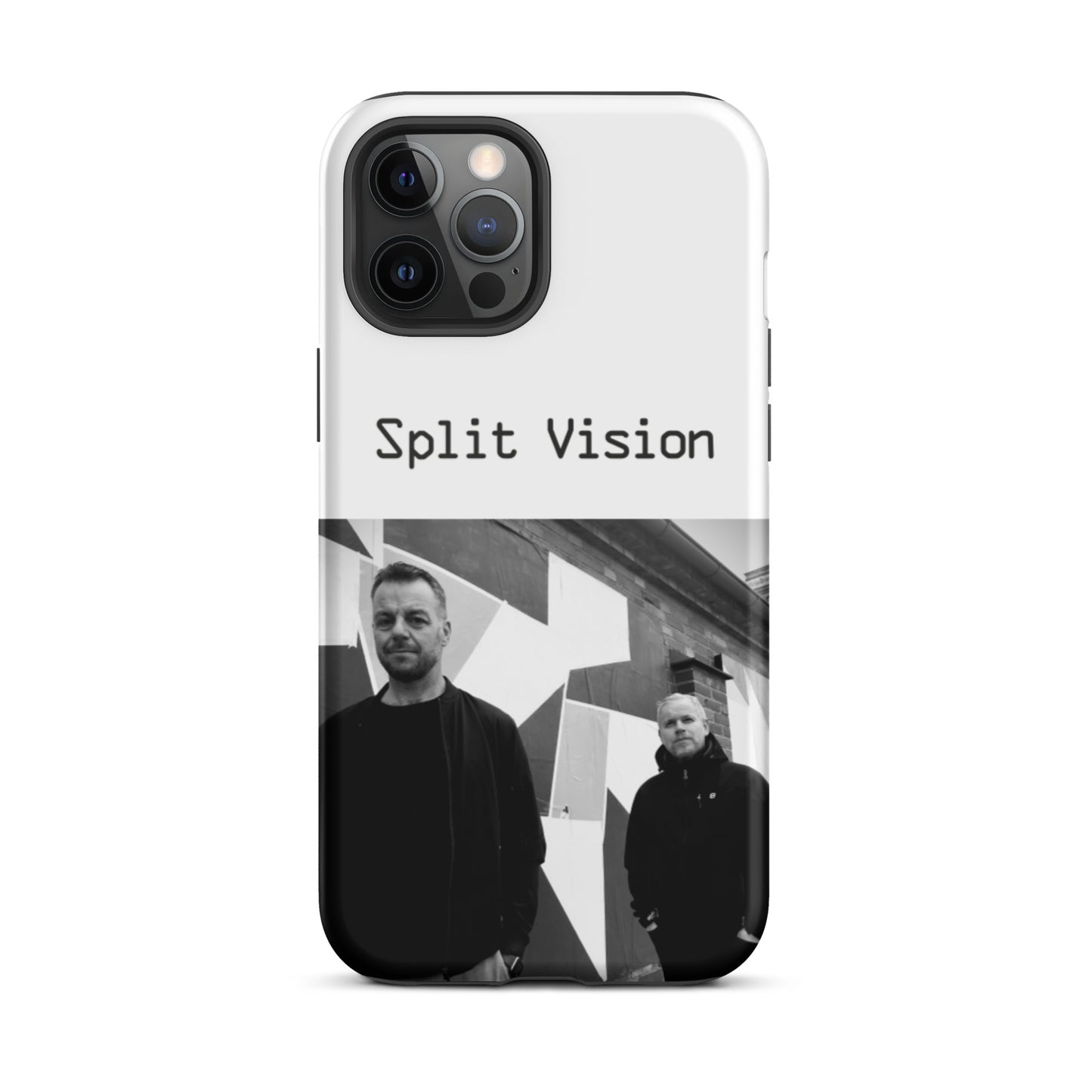 Split Vision, official band photo and logo, Tough iPhone case