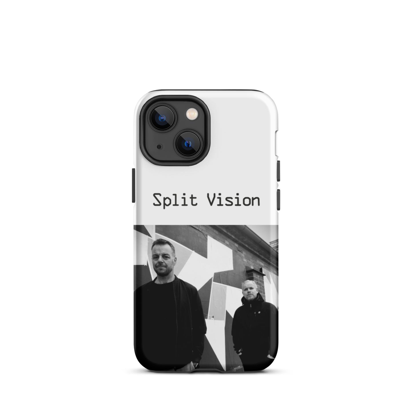 Split Vision, official band photo and logo, Tough iPhone case