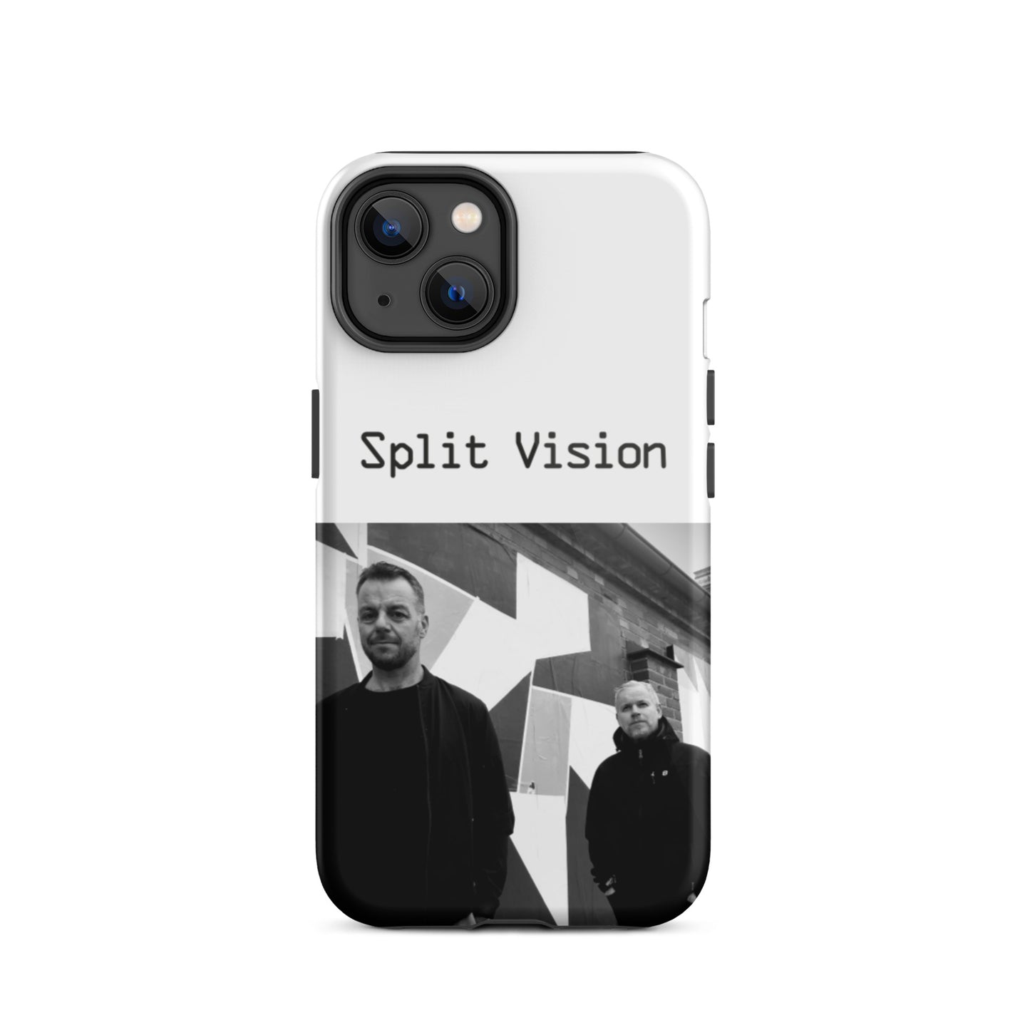 Split Vision, official band photo and logo, Tough iPhone case