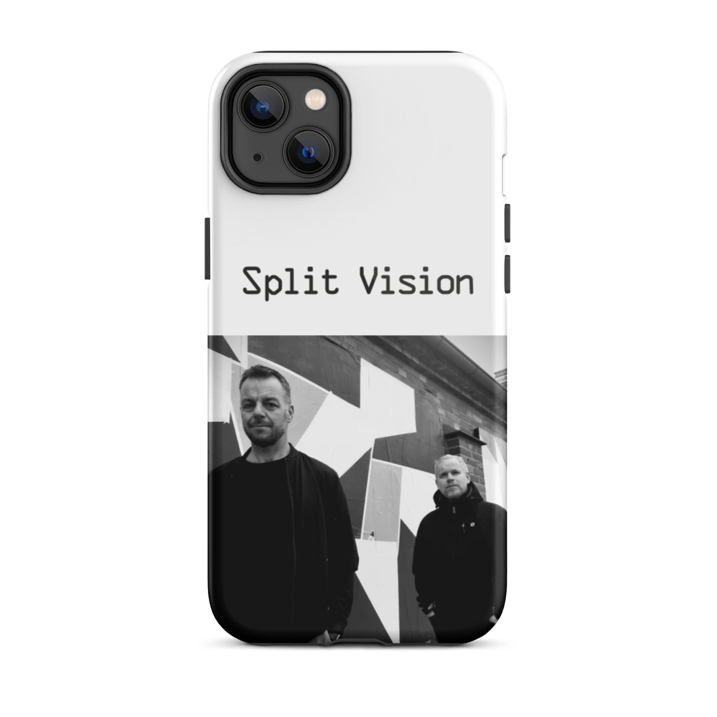 Split Vision, official band photo and logo, Tough iPhone case