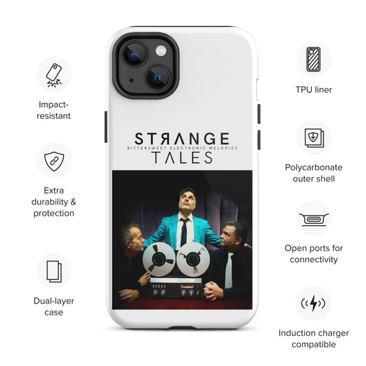 Strange Tales, official photo and logo, Tough iPhone case