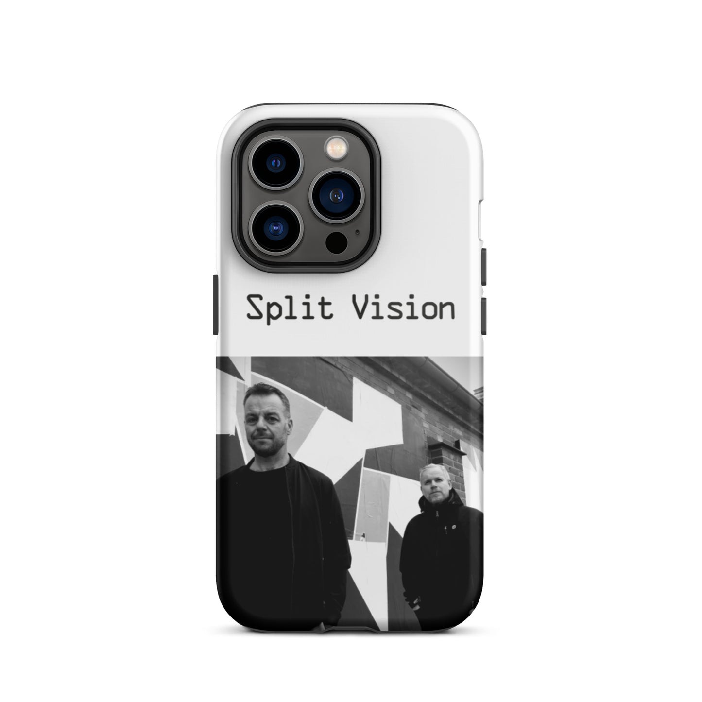 Split Vision, official band photo and logo, Tough iPhone case