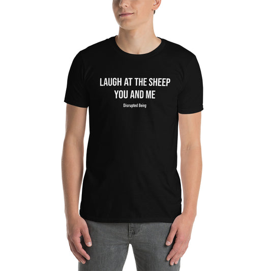 Disrupted Being, official song lyric and logo, Short-Sleeve Unisex T-Shirt