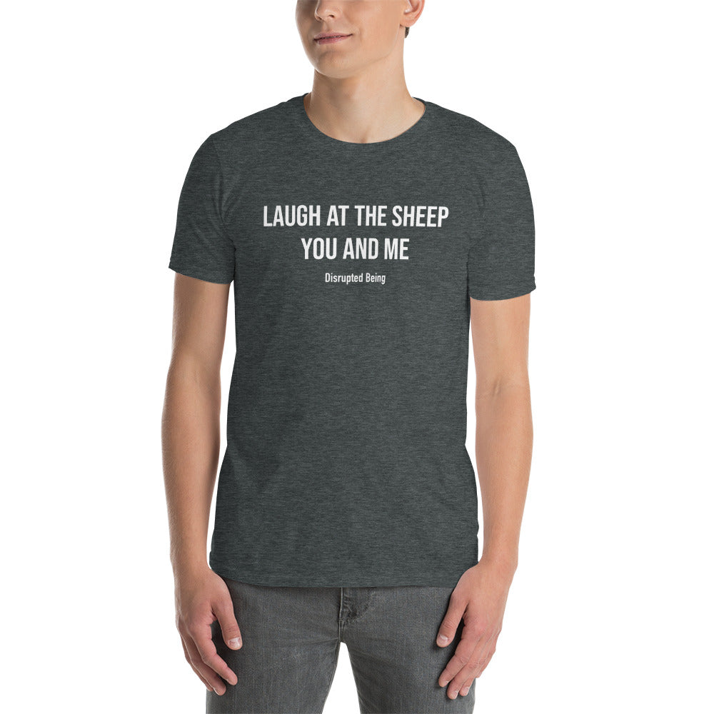 Disrupted Being, official song lyric and logo, Short-Sleeve Unisex T-Shirt