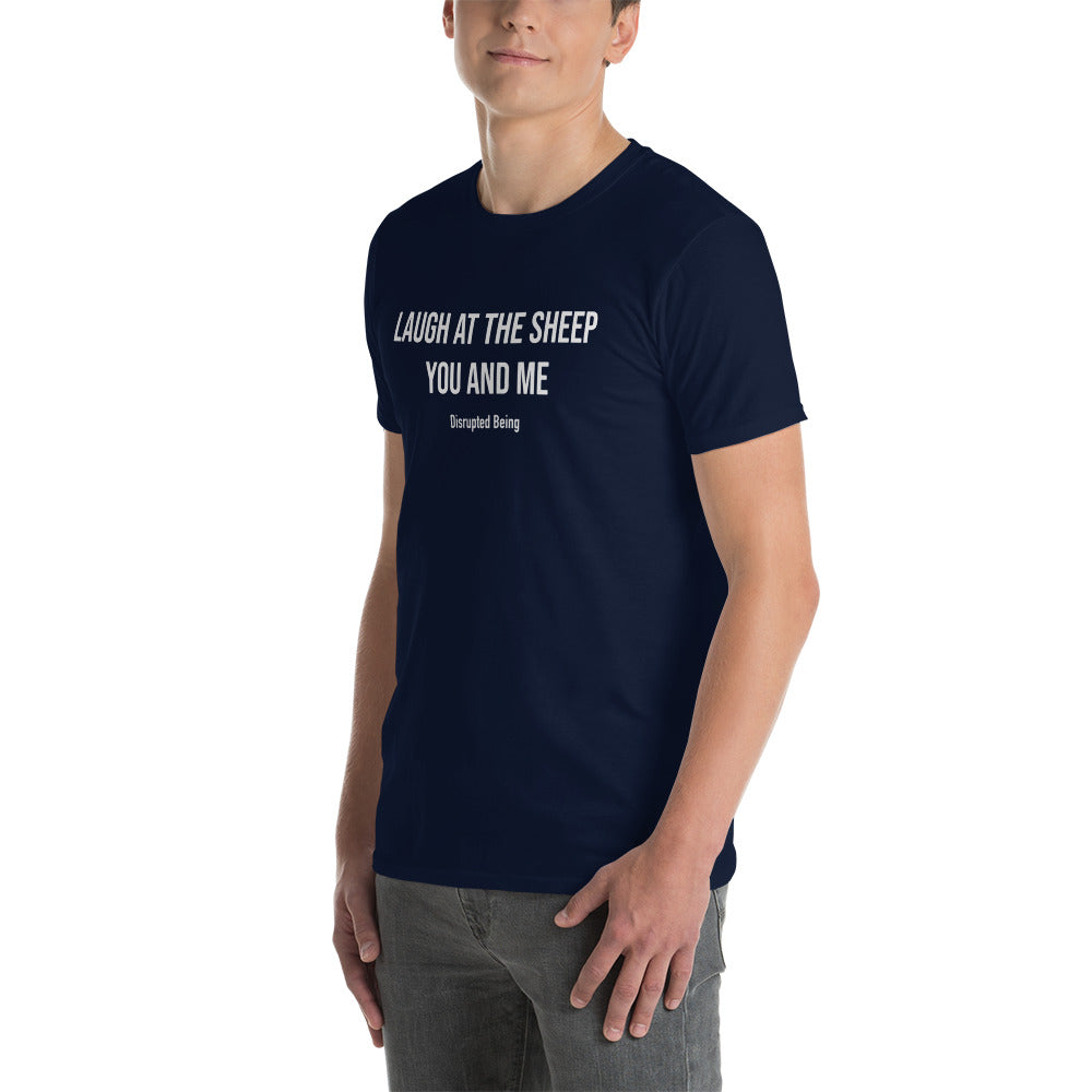 Disrupted Being, official song lyric and logo, Short-Sleeve Unisex T-Shirt