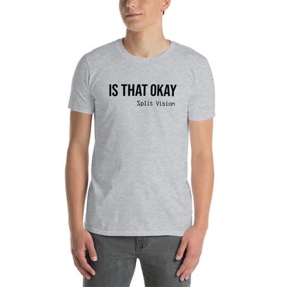 Split Vision, official logo and song quote, Short-Sleeve Unisex T-Shirt
