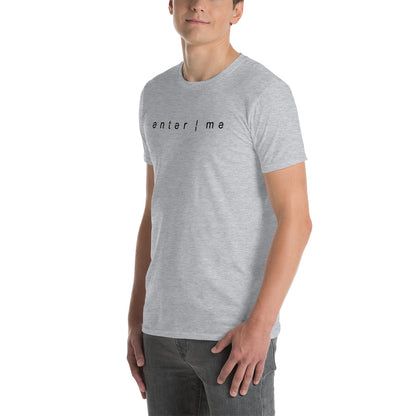 enter.me, official logo, Short-Sleeve Unisex T-Shirt