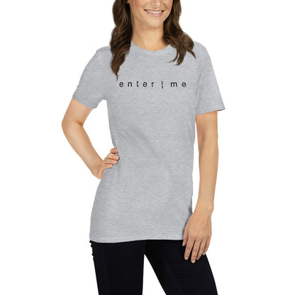 enter.me, official logo, Short-Sleeve Unisex T-Shirt