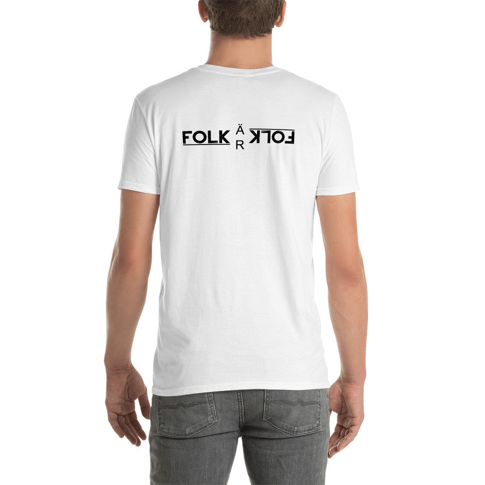 Folk Är Folk, official logo, Short-Sleeve Unisex T-Shirt