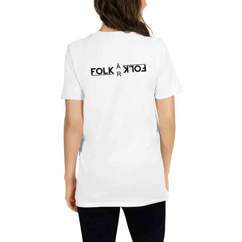 Folk Är Folk, official logo, Short-Sleeve Unisex T-Shirt